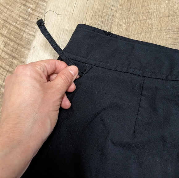 Express Black Dress Pants Size 7/8 S - Picture 5 of 10